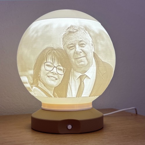 Personalizirana 3D svetilka | Mesec