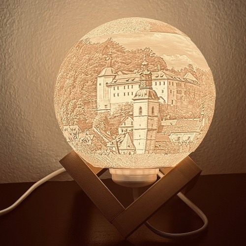 Personalizirana 3D svetilka | Škofja Loka