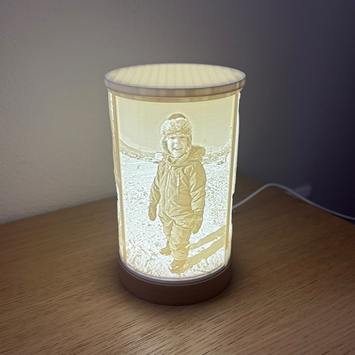 Personalizirana 3D LED svetilka | Lily